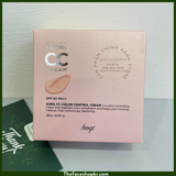  Kem nền trang điểm chống nắng SPF30 PA++ nâng tone sáng da Aura CC Cream The Face Shop 20g 