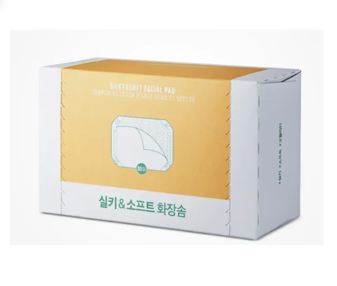 Bông Tẩy Trang Silky&Soft Facial Pad (80Pcs)