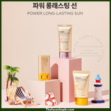  Kem chống nắng nâng tone trắng hồng TheFaceShop power long lasting pink tone up sun cream Spf50+ 50ML 