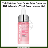  Tinh Chất Làm Sáng Da Mờ Thâm Dưỡng Ẩm CNP Laboratory Vita-B Energy Ampule 15ml 