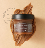  Tẩy tế bào chết đường đen chăm sóc làn da và massage cải thiện chuyên sâu The Skin Food BLACK SUGAR PERFECT ESSENTIAL SCRUB 2X (210g). 