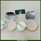  Phấn phủ trang điểm dạng nén cao cấp 2 trong 1 Gold Collagen Ampoule Two Way Pact The Face Shop fmgt 9.5g SPF40 PA+++ 