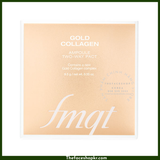  Phấn phủ trang điểm dạng nén cao cấp 2 trong 1 Gold Collagen Ampoule Two Way Pact The Face Shop fmgt 9.5g SPF40 PA+++ 