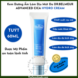  Kem Dưỡng Da DR.BELMEUR ADVANCED CICA HYDRO CREAM 60ml (TUBE) 