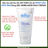  Sữa rửa mặt dịu nhẹ THEFACESHOP DR.BELMEUR DAILY REPAIR FOAM CLEANSER 150ml 