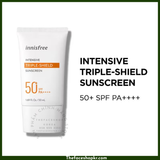  Kem chống nắng độ bám dính cao không gây bết dính INNISFREE INTENSIVE TRIPLE-SHIELD SUNCREEN 50+ SPF  PA+++ 50ml 