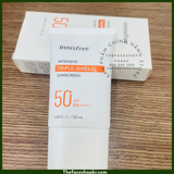  Kem chống nắng độ bám dính cao không gây bết dính INNISFREE INTENSIVE TRIPLE-SHIELD SUNCREEN 50+ SPF  PA+++ 50ml 