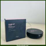  Phấn phủ che khuyết điểm nâng tông da sáng mịn tươi tắn The Face Shop Tone Up Skin Compact 10g chống nắng SPF30 PA++ 