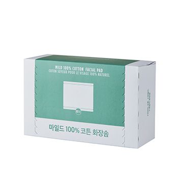 Bông tẩy trang 100% Cotton Daily Beauty Tools Mild 100% Cotton Facial Pad (hộp 80 miếng)