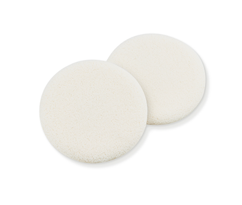 Bông phấn phủ trang điểm The Face Shop DAILY BEAUTY TOOLS ROUND CARON POWDER PUFF 2P Hàn Quốc