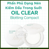  Phấn phủ trong suốt kiểm soát nhờn The Face Shop cho da dầu hỗn hợp fmgt Oil Control Water Blotting Compact 8g 