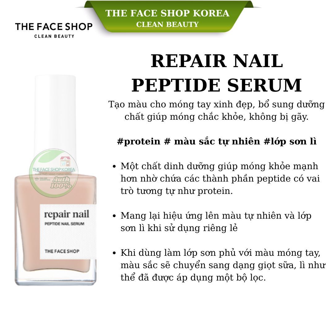 Sơn Móng Tay THEFACESHOP REPAIR NAIL 10ml