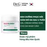  Kem Dưỡng Ẩm Làm Dịu Da, Phục Hồi Và Giảm Đỏ Da Dr.G R.E.D Blemish Clear Soothing Cream 70ml 