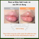  Mặt nạ ngủ cho môi Cấp ẩm mềm môi Cung cấp dưỡng chất Cải thiện môi thâm THE FACE SHOP vitamin lip sleeping mask 14g 