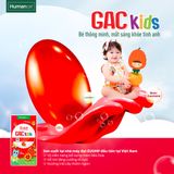  Set 1 Gac người lớn & 2 Gac Kid (Viên nang dầu gấc chăm sóc mắt, trẻ hóa da, tăng sức đề kháng, công nghệ & tiêu chuẩn Hàn Quốc) 