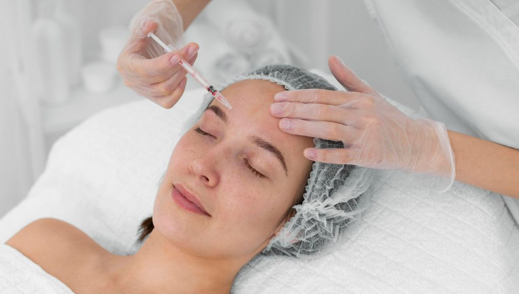 Botox xóa nhăn trên khuôn mặt
