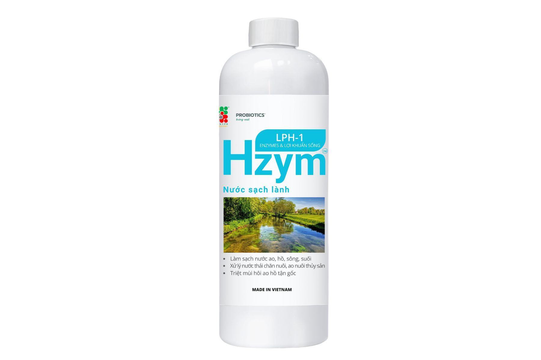 Chế phẩm Sinh học Hzym - Làm sạch Nguồn nước
