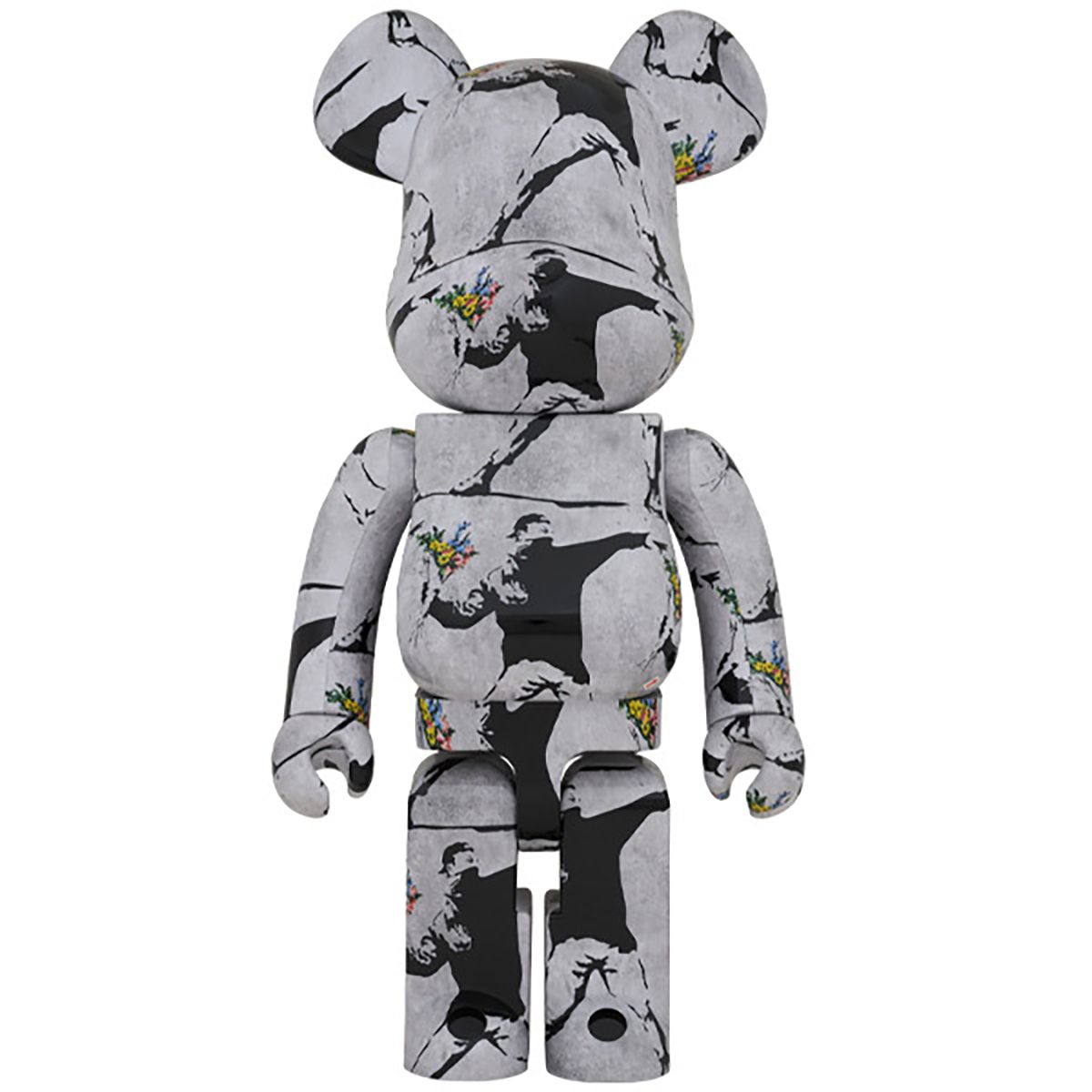 Bearbrick Flower Bomber Đồ Chơi Mô Hình Cao Cấp Size 1000% Chính Hãng