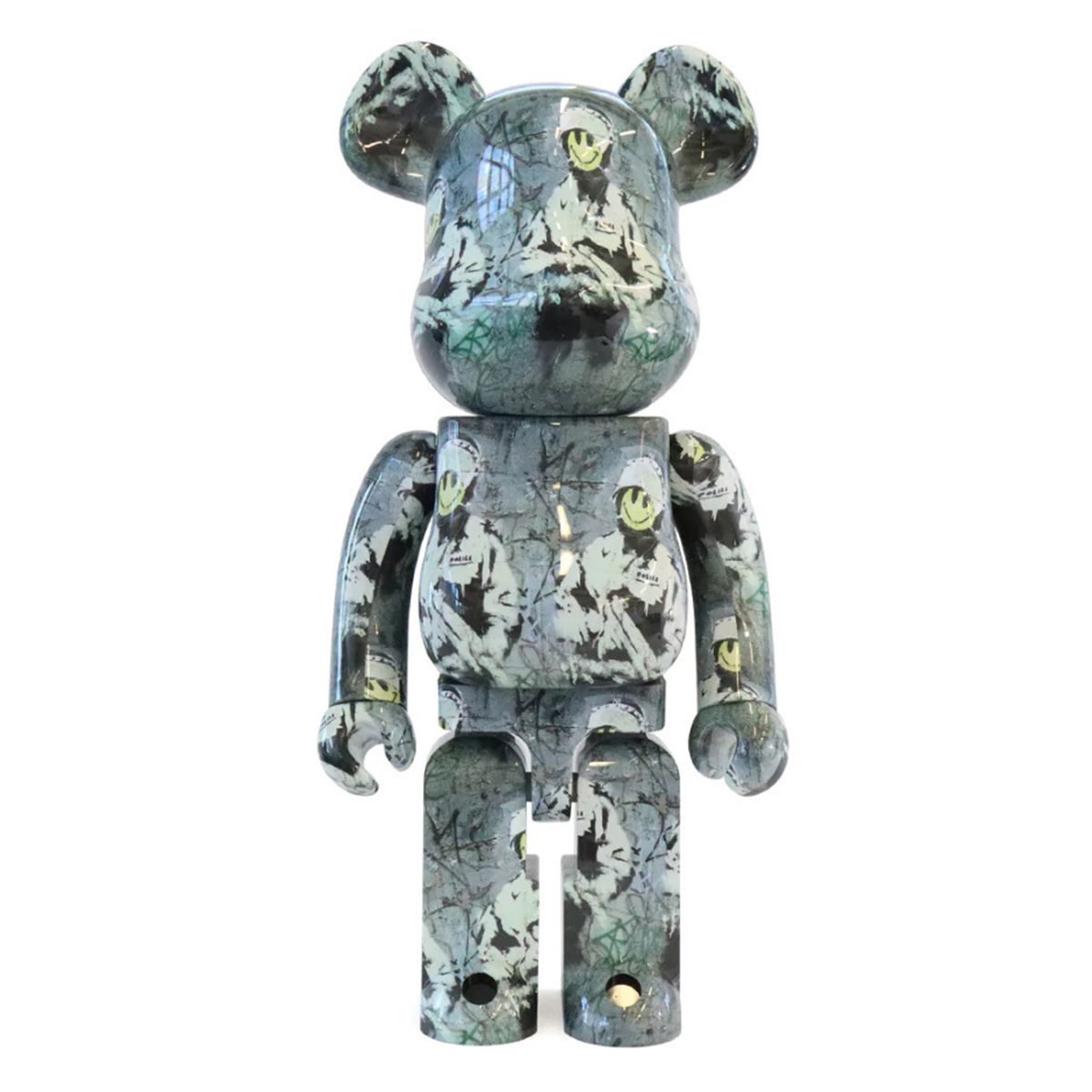 Bearbrick RIOT COP Đồ Chơi Mô Hình Cao Cấp Size 1000% Chính Hãng