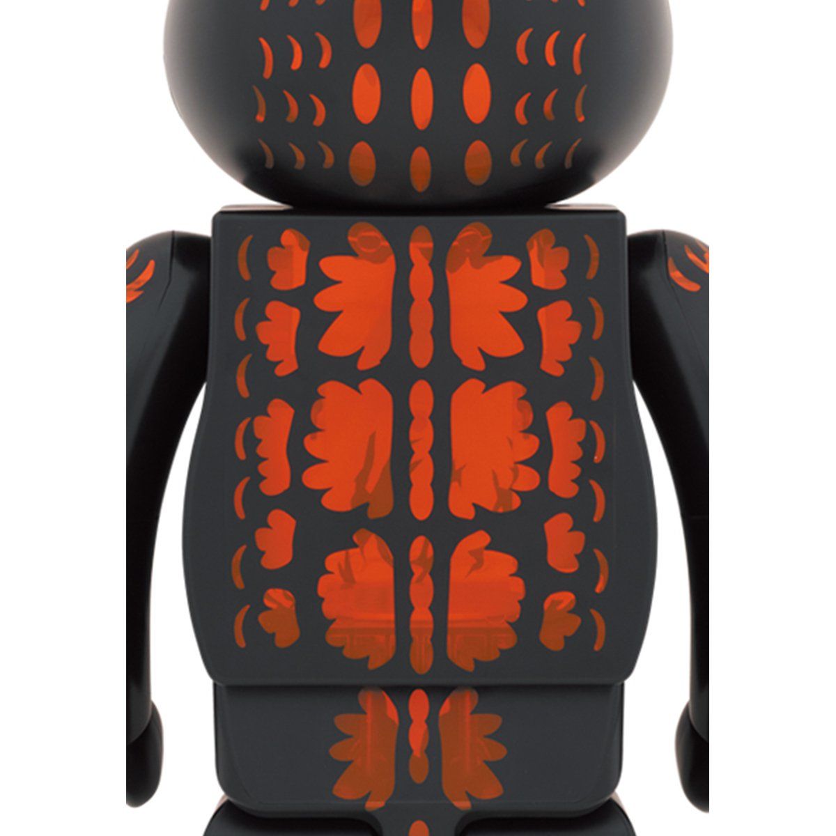 Bearbrick Godzilla from Godzilla vs Destoroyah (Meltdown: Phiên Bản Clear Orange) Đồ Chơi Mô Hình Cao Cấp Size 1000% Chính Hãng
