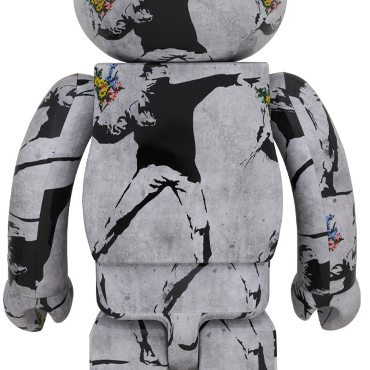 Bearbrick Flower Bomber Đồ Chơi Mô Hình Cao Cấp Size 1000% Chính Hãng
