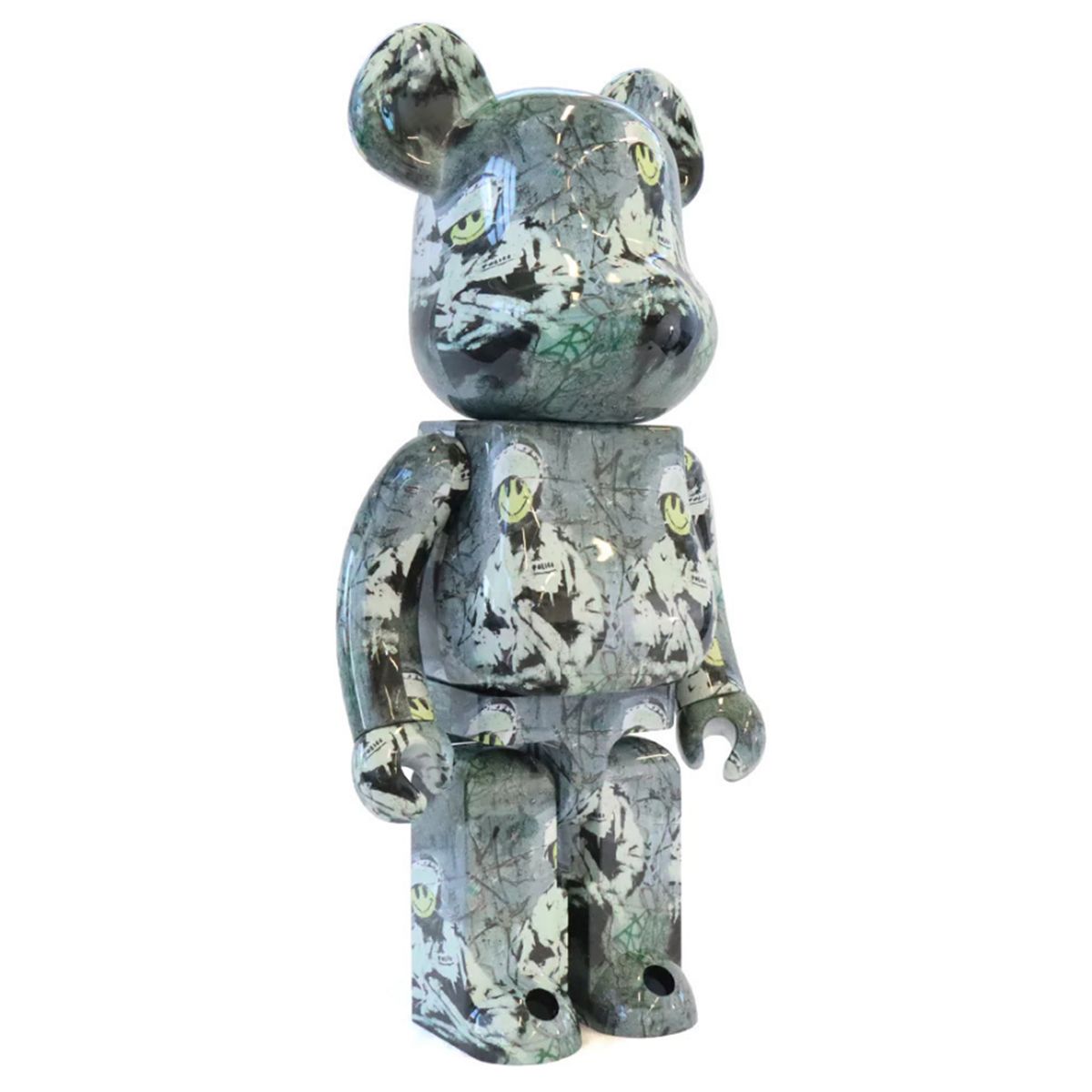 Bearbrick RIOT COP Đồ Chơi Mô Hình Cao Cấp Size 1000% Chính Hãng