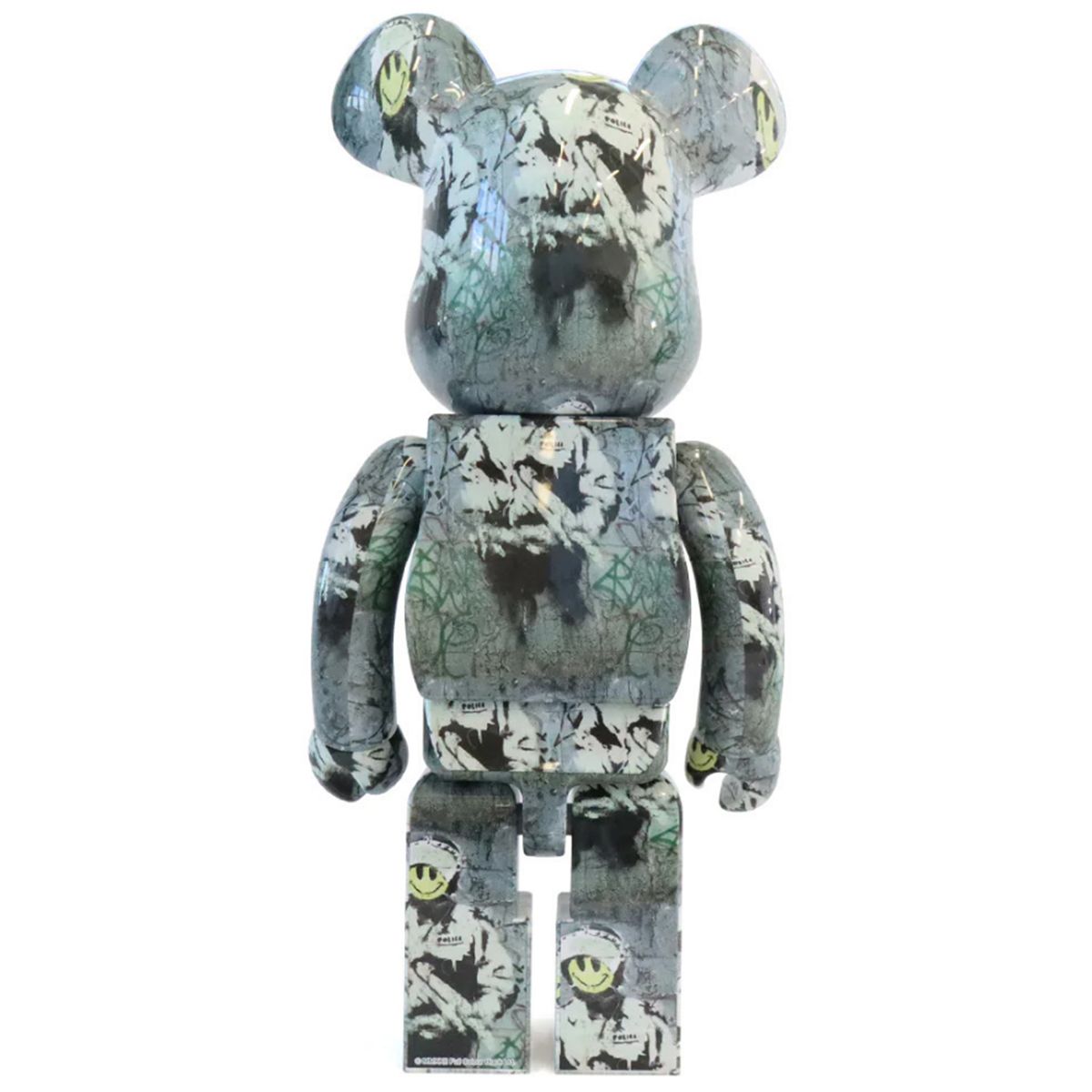 Bearbrick RIOT COP Đồ Chơi Mô Hình Cao Cấp Size 1000% Chính Hãng