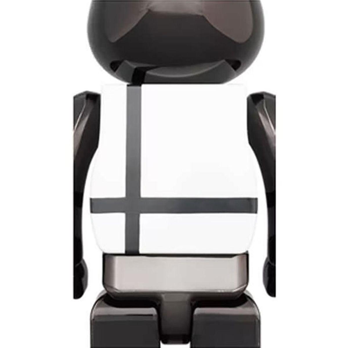 Bearbrick Medicom Toy Plus Đồ Chơi Mô Hình Cao Cấp Phiên Bản Black Chrome Size 1000% Chính Hãng