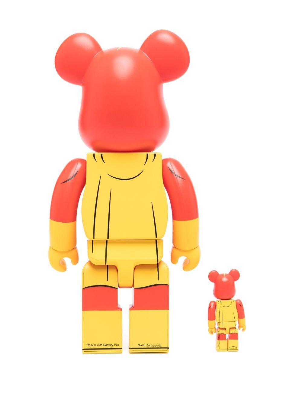 Bearbrick Radioactive Man 100% & 400% Đồ Chơi Mô Hình Cao Cấp