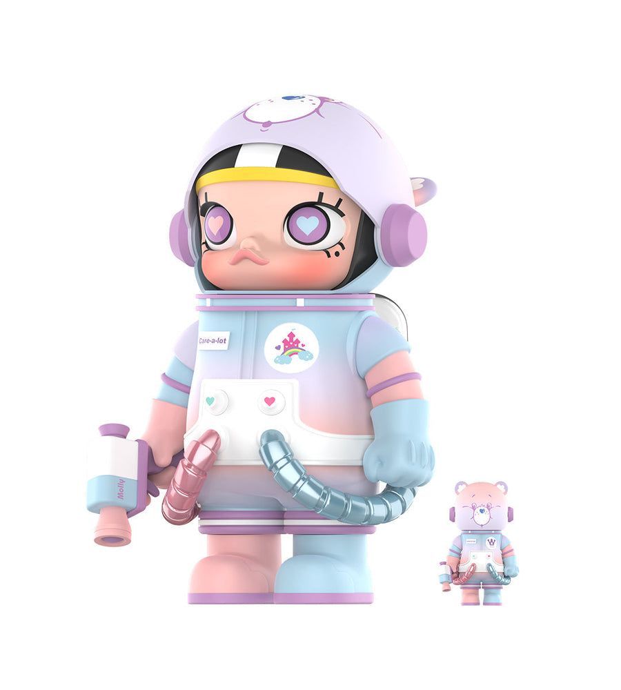 Popmart Mega Space Molly Care A Lot Bear 400% & 100% Đồ Chơi Mô Hình Cao Cấp