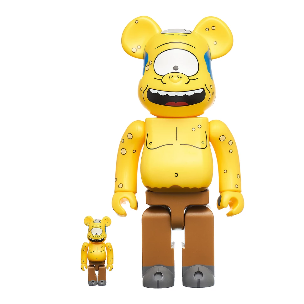 Bearbrick The Simpsons Cyclops 100% & 400% Đồ Chơi Mô Hình Cao Cấp