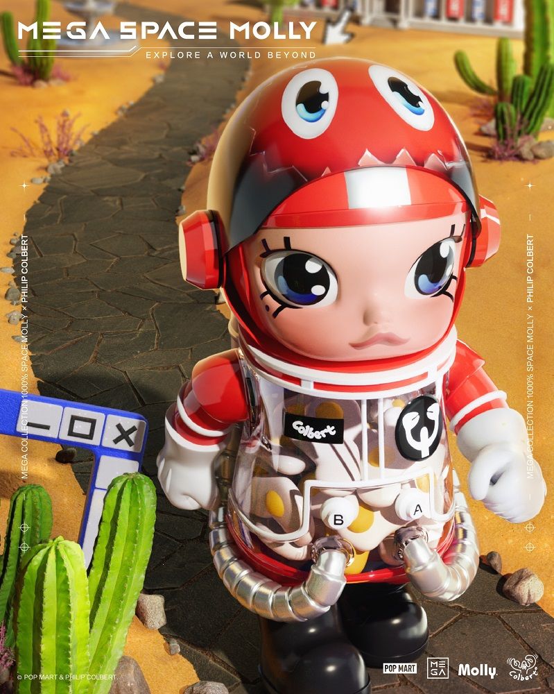 Popmart Mega Space Molly Lobster Đồ Chơi Mô Hình Cao Cấp Size 1000% Chính Hãng