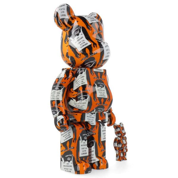 Bearbrick Monkey Sign 1000% Đồ Chơi Mô Hình Cao Cấp