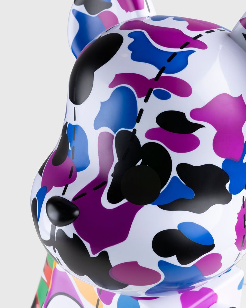 Bearbrick Bape ® Camo 28th Anniversary Multi #2 400% Đồ Chơi Mô Hình Cao Cấp