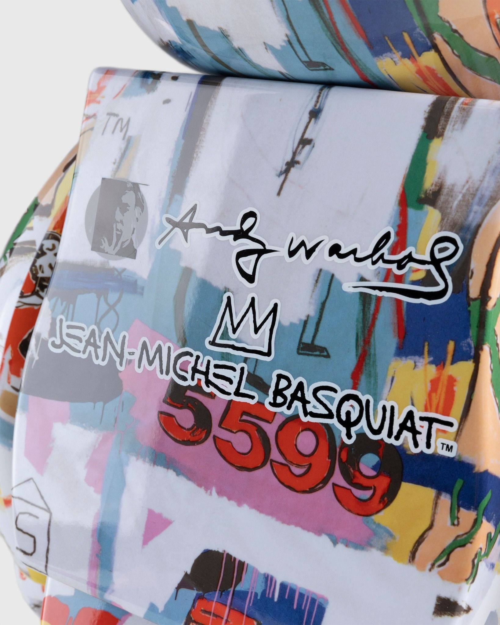 Bearbrick Andy Warhol × Jean-Michel Basquiat #4 400% Đồ Chơi Mô Hình Cao Cấp