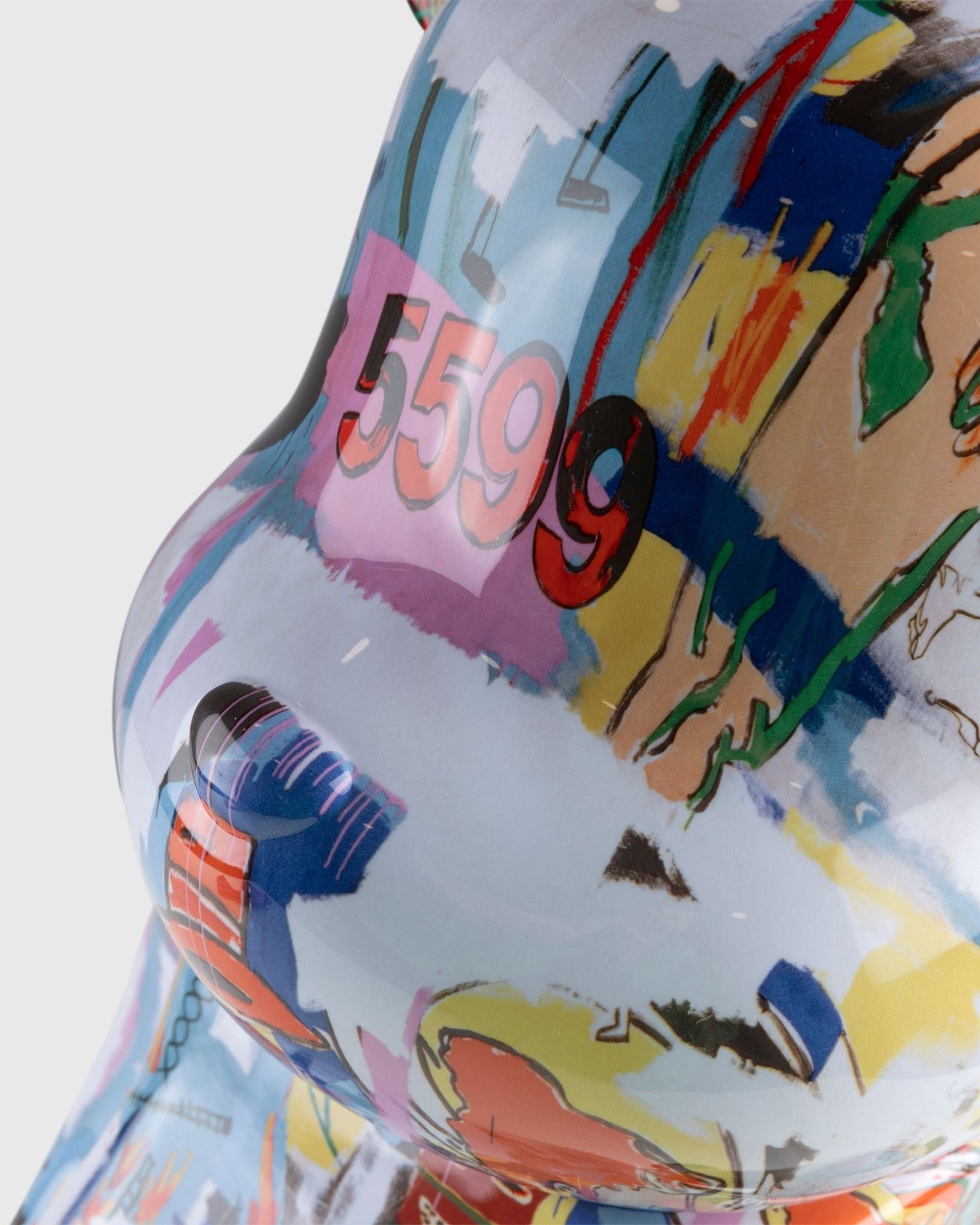 Bearbrick Andy Warhol × Jean-Michel Basquiat #4 400% Đồ Chơi Mô Hình Cao Cấp