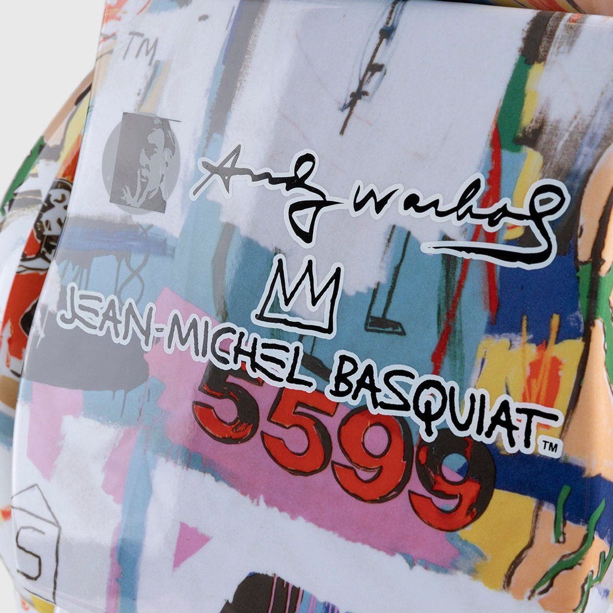Bearbrick Andy Warhol x JEAN-MICHEL BASQUIAT #4 Đồ Chơi Mô Hình Cao Cấp Size 1000% Chính Hãng