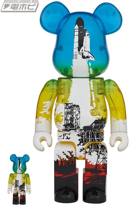 Bearbrick Space Shutter Launch Ver 100% & 400% Đồ Chơi Mô Hình Cao Cấp