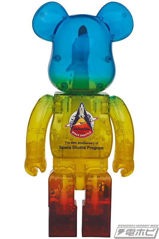 Bearbrick Space Shutter Launch Ver 100% & 400% Đồ Chơi Mô Hình Cao Cấp