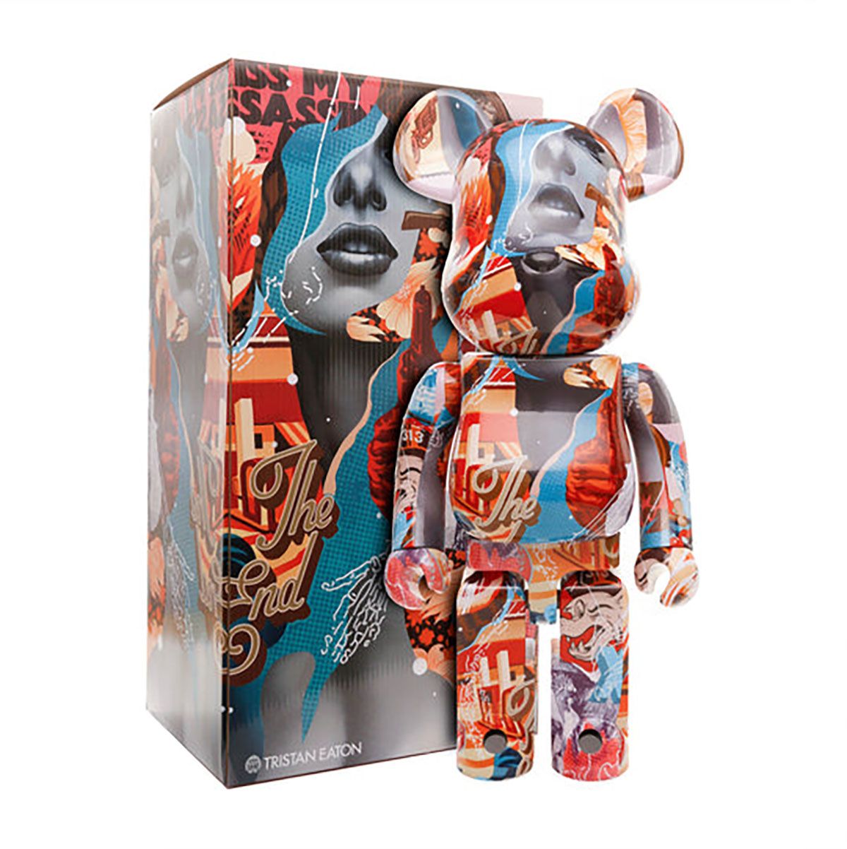 Bearbrick Tristan Easton Đồ Chơi Mô Hình Cao Cấp Size 1000% Chính Hãng