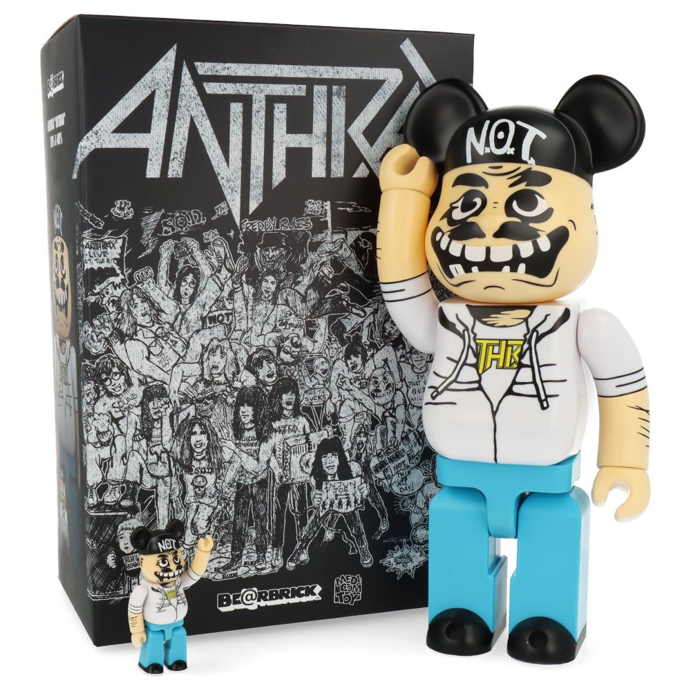 Bearbrick Anthrax 100% & 400% Đồ Chơi Mô Hình Cao Cấp