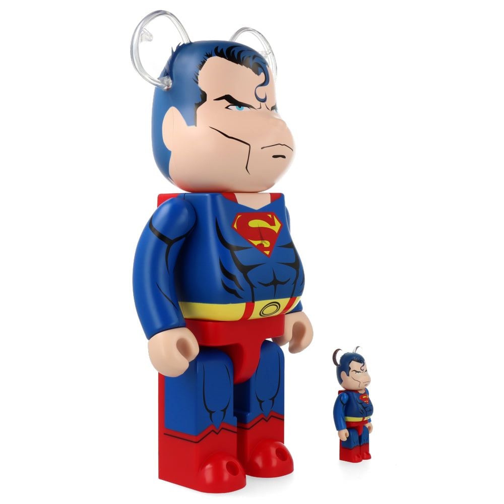 Bearbrick Superman Hush 100% & 400% Đồ Chơi Mô Hình Cao Cấp