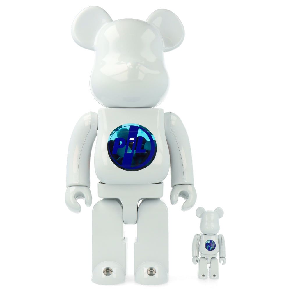 Bearbrick PiL Chrome 100% & 400% Đồ Chơi Mô Hình Cao Cấp