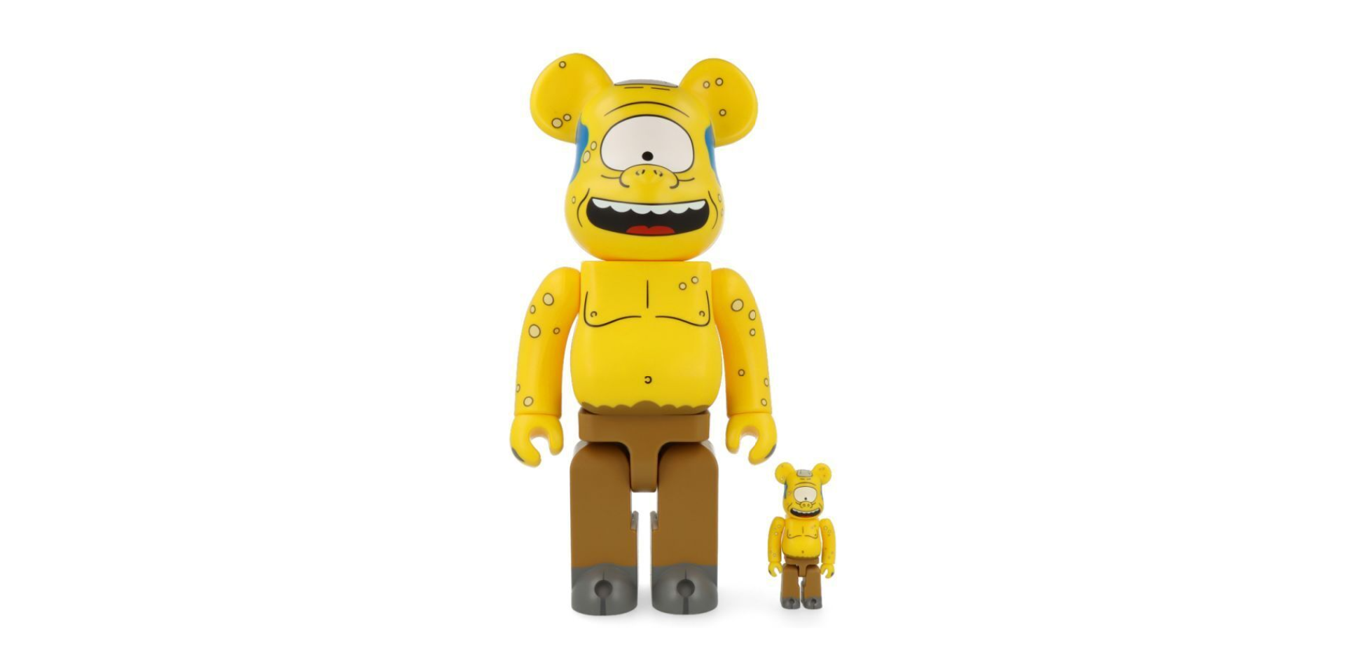 Bearbrick The Simpsons Cyclops 100% & 400% Đồ Chơi Mô Hình Cao Cấp