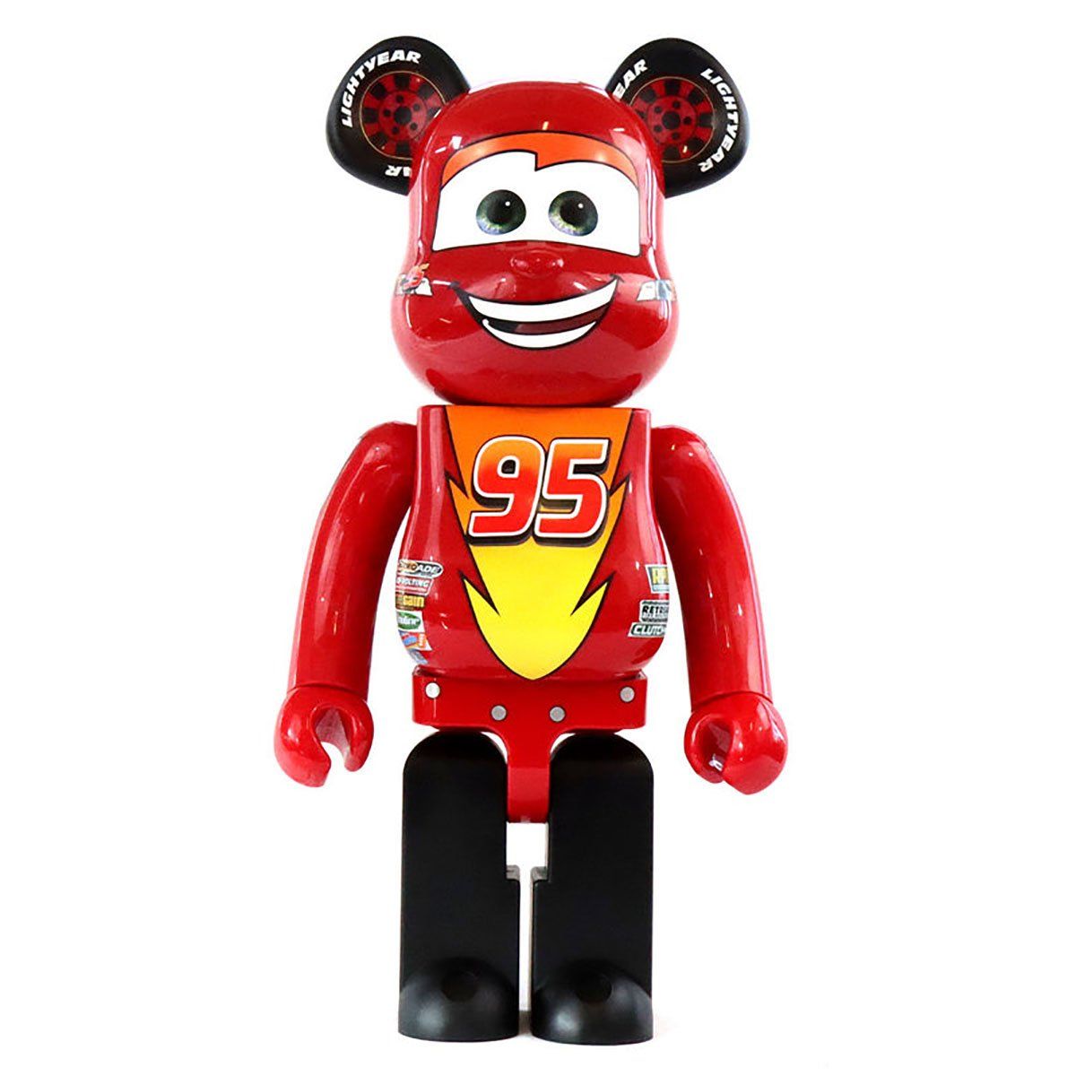 Bearbrick LIGHTNING McQUEEN Đồ Chơi Mô Hình Cao Cấp Size 1000% Chính Hãng