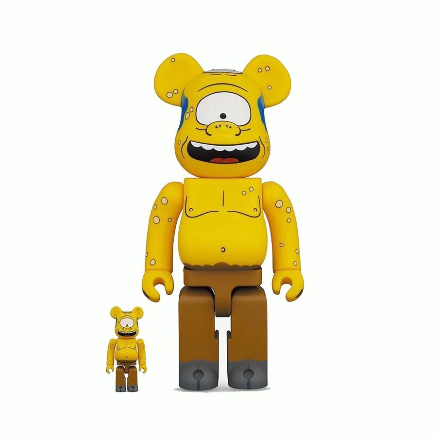 Bearbrick The Simpsons Cyclops 100% & 400% Đồ Chơi Mô Hình Cao Cấp