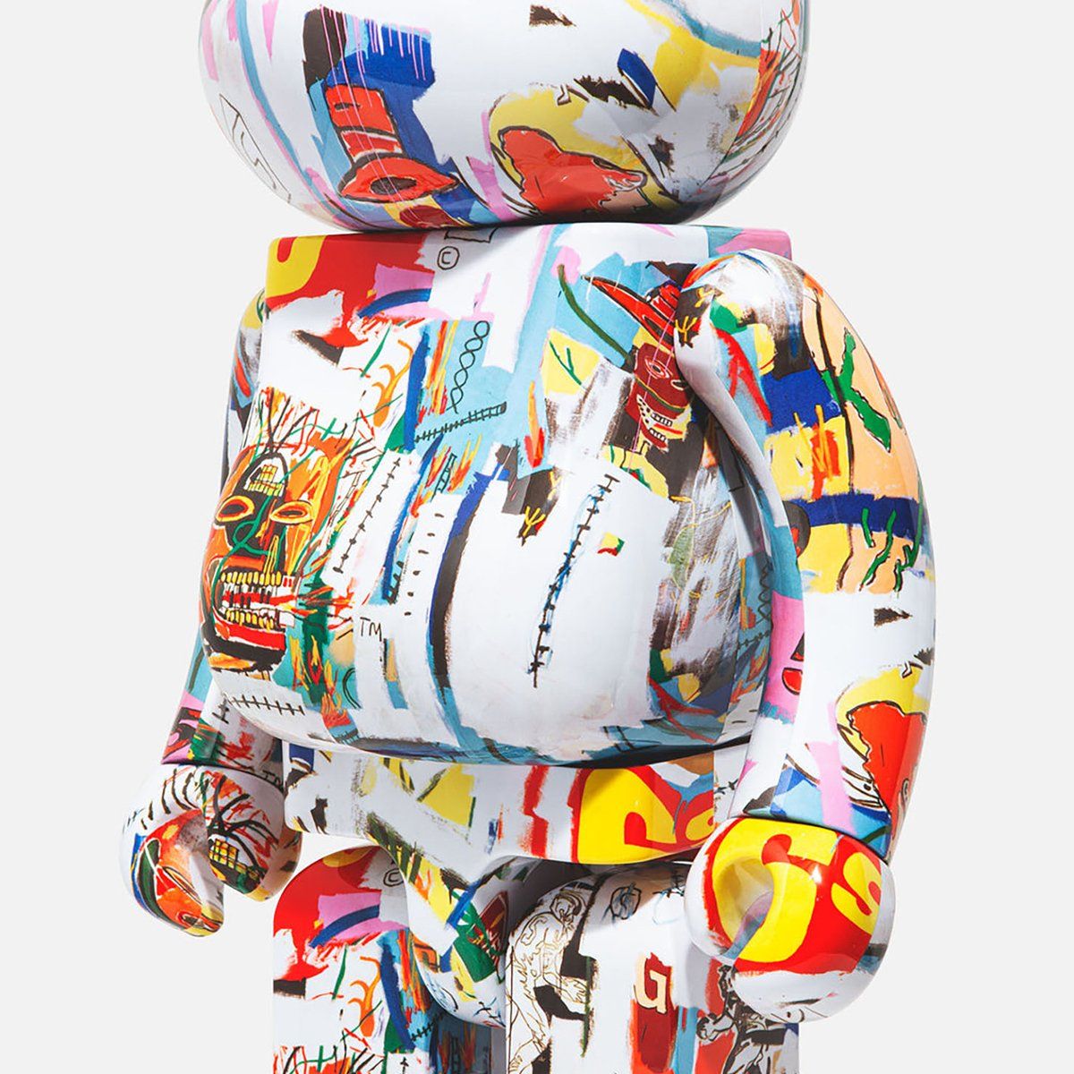 Bearbrick Andy Warhol x JEAN-MICHEL BASQUIAT #4 Đồ Chơi Mô Hình Cao Cấp Size 1000% Chính Hãng