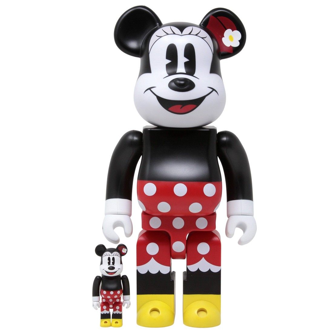 Bearbrick Minnie Mouse 100% & 400% Đồ Chơi Mô Hình Cao Cấp