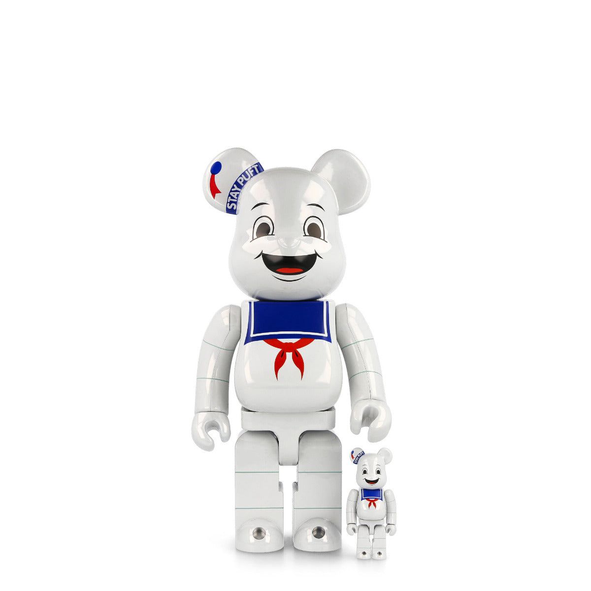Bearbrick GhostBusters White Chrome 100% & 400% Đồ Chơi Mô Hình Cao Cấp