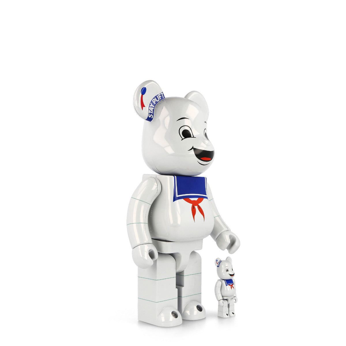 Bearbrick GhostBusters White Chrome 100% & 400% Đồ Chơi Mô Hình Cao Cấp